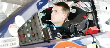  ?? CHRIS GRaYTHEN/GETTY IMAGES ?? William Byron has earned the pole position in Sunday’s Daytona 500 and will lead a field with plenty of new faces to the checkered flag, kicking off a new season for the NASCAR Cup Series.