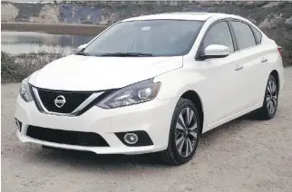  ?? PHOTOS: LESLEY WIMBUSH/ DRIVING ?? The 2016 Nissan Sentra features more than 500 new parts.