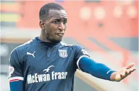  ?? SNS. ?? Glen Kamara is loving life at Dens, says boss Neil McCann.