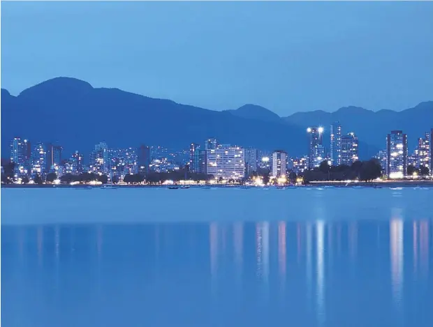  ??  ?? Apartments and condo towers line the English Bay waterfront in Vancouver. In Ontario, there is no capping on condo fees. Monthly fees are determined by the yearly budget and reserve fund studies. According to the Condo Act of Ontario, these studies...