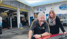  ??  ?? Don and Penny Mackley, who have been forced to shift their business, Waiwhetu Auto Services, to Naenae.
