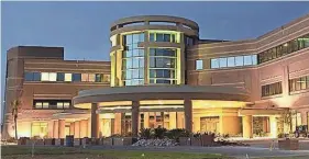  ?? FLORIDA TODAY FILE ?? North Brevard County Hospital District’s major asset is the 210-bed Parrish Medical Center, located on U.S. 1 at the north end of Titusville.