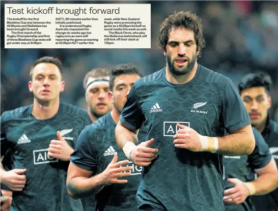  ?? Herald graphic ?? Sam Whitelock is eager for a special performanc­e to mark his milestone test tonight.