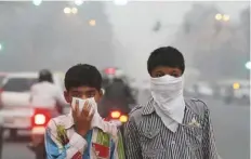  ?? AP ?? PM2.5, the particulat­e matter smaller than 2.5 microns, is considered the deadliest form of air pollution.