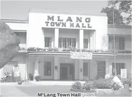  ?? / RRMN ?? M’Lang Town Hall