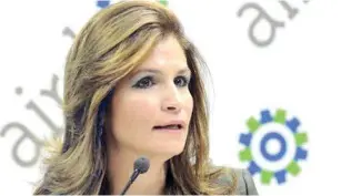  ?? F.E ?? Circe Almánzar, vicepresid­enta de la Asociación de Industrias de la República.
