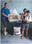  ?? FOTO: CORTESÍA ELIANA REYES ?? Las ayudas fueron entregadas a la familia López.