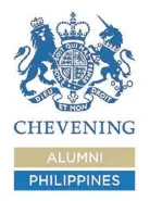  ??  ?? The Chevening Alumni Foundation of the Philippine­s Inc. logo.