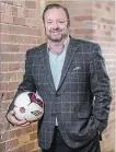  ?? CNW GROUP FILE PHOTO ?? David Clanachan is confident being co-host of the 2026 World Cup will help his new league.