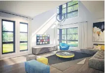  ??  ?? Terra townhouse units will range from 1,448 to 2,450 square feet and include two or three bedrooms, with the option of creating another bedroom on the mezzanine floor.