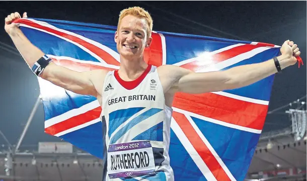  ??  ?? GOLDEN GREAT: Greg Rutherford says London is the greatest modern Olympics but thinks Japan could potentiall­y top it when the event eventually take place