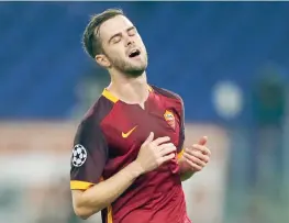  ?? BARTOLETTI ?? Miralem Pjanic, 25 anni, ha già segnato 9 gol in questa stagione