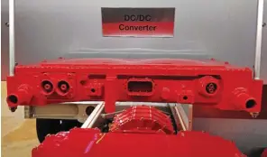  ??  ?? Cummins DC/DC Converter.