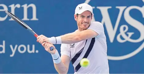  ?? Picture: AP. ?? Andy Murray: Unhappy with his game in the 6-2 6-2 third round deafeat by Milos Raonic.