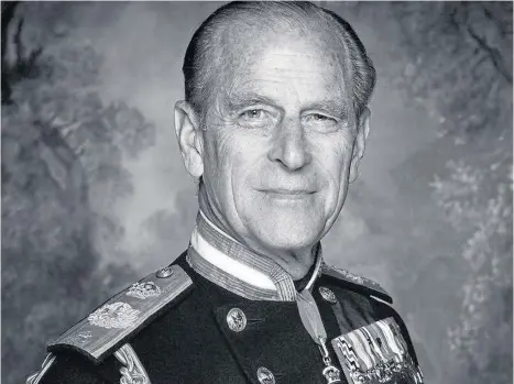  ??  ?? ROYAL LINE: Prince Philip, above, complained about the Queen spending too much time on the phone, just like the rest of us now.