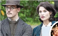  ??  ?? fine things: Sam Claflin (Tom) and Gemma Arterton (Catrin) in Their Finest