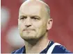  ??  ?? Options: Gregor Townsend