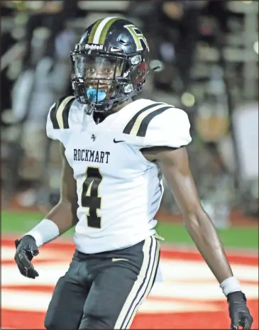  ?? Rome News Tribune, file ?? Jakari Clark and the Rockmart Yellow Jackets are still the team that the rest of Region 6-AAA will be trying to dethrone during the 2021 season.