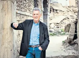  ?? ?? Michael Palin is in Mosul for a look at both the hard past and bright future of Iraq