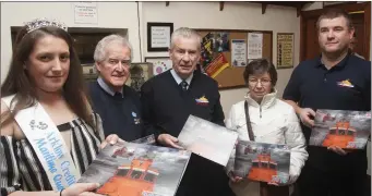  ??  ?? Cinty Nolan, Tony Fennell, Tommy Nolan, Margaret and Michael Mourdaunt at the calendar launch.