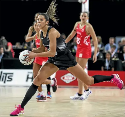  ?? PHOTO: GETTY IMAGES ?? Kayla Cullen and the Silver Ferns won’t be taking South Africa lightly in Hamilton tonight.