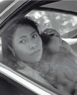  ?? ALFONSO CUARON ?? Before landing “Roma,” Yalitza Aparicio was pursuing a degree in early childhood education.