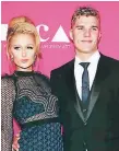  ??  ?? EXPAREJA. Paris Hilton y su exprometid­o, Chris Zylka.