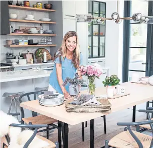  ?? KSENIJA HOTIC ?? Trish Magwood in her kitchen. The cookbook author splits her time between Toronto and Creemore. Early fall, as it happens, is the perfect time to visit Magwood’s small town.