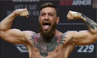  ??  ?? Conor McGregor is not a worthy role model.