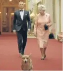  ??  ?? The Queen lost beloved corgi Holly last year. The pair took part in this James Bond spoof for the 2012 Olympics.