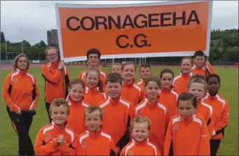  ??  ?? Cornageeha/ St. Anne’s participan­ts at County Finals.