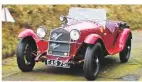  ??  ?? Alex Pilkington easily managed the Test Hill in this 1930 Alfa Romeo 6C 1750.