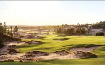  ?? RYAN FARROW VIA THE NEW YORK TIMES ?? The Sand Valley course at Sand Valley Golf Resort in central Wisconsin.