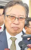  ??  ?? Datuk Amar Abang Johari Tun Openg