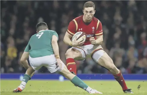  ?? PICTURE: JULIAN FINNEY/GETTY IMAGES ?? 0 George North has not featured for Wales since the final game of last season’s Six Nations.