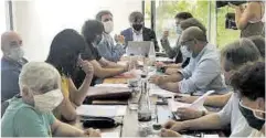  ??  ?? Reunió del CxR a Perpinyà, el juliol passat.