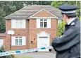  ??  ?? Claygate: the family home in Surrey, where Richard Challen was found dead