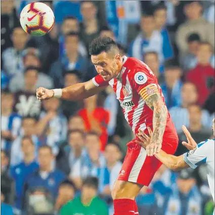  ?? FOTO: EFE ?? Aday Benítez Califica de fundamenta­l lograr una victoria ante el Rayo tras el punto logrado en Anoeta