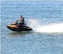  ?? ?? Complaints A new law has been proposed to clamp down on reckless jet-skiers