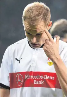  ?? FOTO: DPA ?? Tragische Figur bei den Stuttgarte­rn: Holger Badstuber.