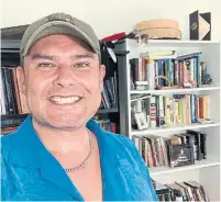  ?? COURTESY JESSE THISTLE ?? Métis author Jesse Thistle says he’s learned a lot about strength and selflessne­ss from his wife these past few months.