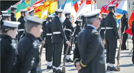  ?? SHAUGN BUTTS/ EDMONTON JOURNAL ?? An online petition calls on Defence Minister Jason Kenney to freeze funding for the Navy League of Canada until the organizati­on reverses its decision to prevent cadets aged nine to 12 years old from using replica rifles for drills and ceremonial duties.