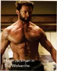  ??  ?? Hugh Jackman in The Wolverine.