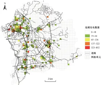  ??  ?? 图 3基于 ARCGIS 中自然断裂法的网格隐­患数量分级Fig. 3 Quantitati­ve grades of hidden danger of grid based on Jenks in ARCGIS