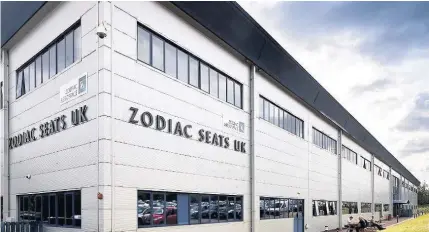  ??  ?? Zodiac Seats UK is based in Llantarnam/ Mae Zodiac Seats UK wedi ei leoli yn Llantarnam