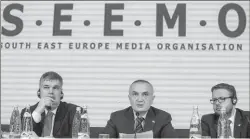  ??  ?? Meta, dje në Forumin e Mediave për Europën Juglindore