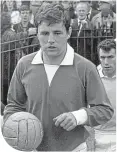  ??  ?? Benny Rooney leads out St Johnstone