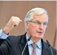  ??  ?? Sledging the Brits: Michel Barnier is a contender for Putdown of the Year 2017