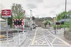  ?? Picture: Network Rail ?? Motorists are rushing through the closing barriers, a problem Doug Caddell, right, warned about in 2015. Bottom right: The crossing has since been upgraded