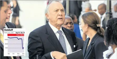  ??  ?? Christo Wiese was appointed interim executive chairperso­n of Steinhoff Holdings.